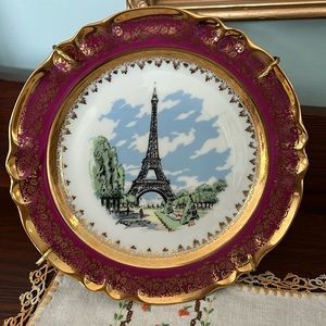 Limoges France Paris Plate